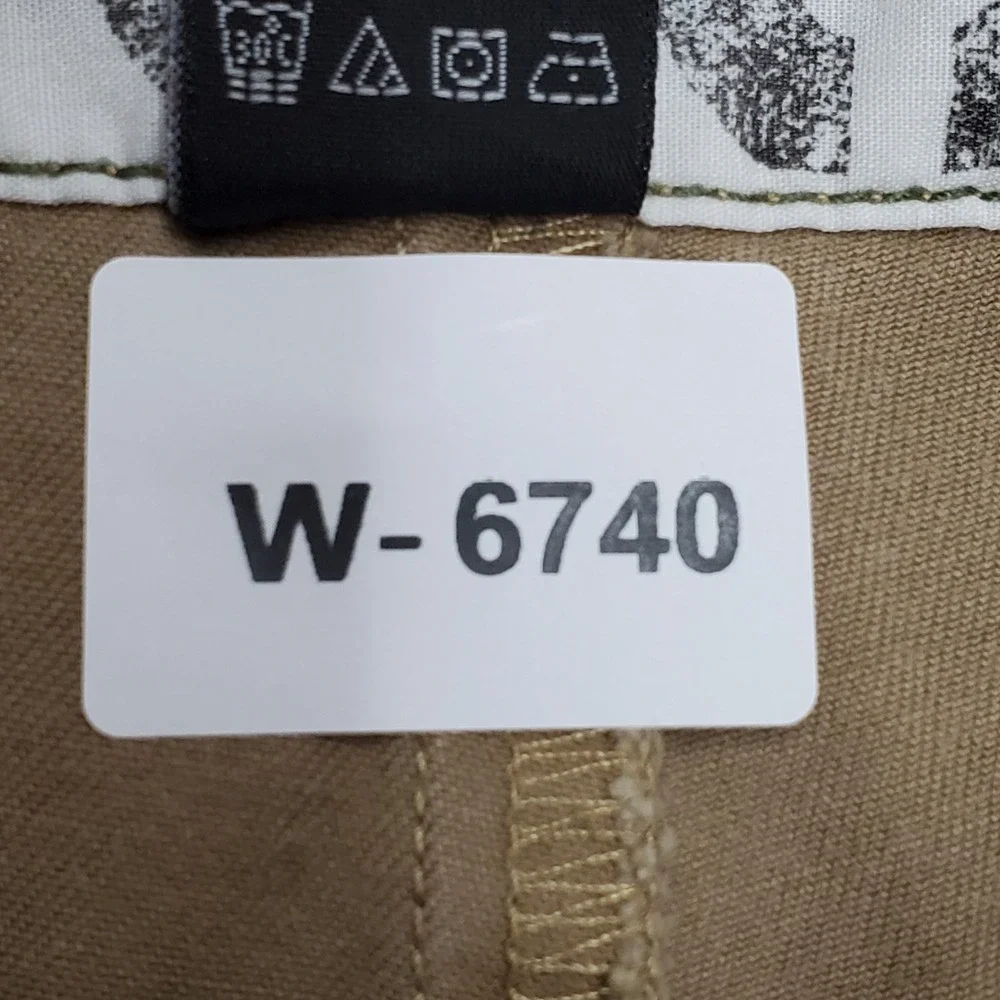 Polo Jean Ralph Lauren Men Pants 38X32 Khaki Chino Twill Button 31